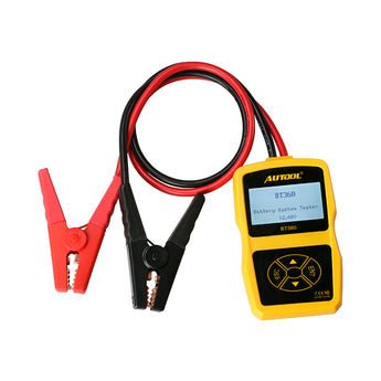 Original AUTOOL BT360 Car Battery Tester 12V Digital Analyzer 2000CCA 220AH Multi-Languages BAD Cell Test Car Tools High Quality