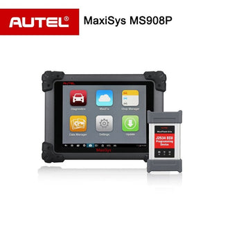 Autel MaxiSYS Pro MS908P ECU Programming Scanner with J2534 MS908 P OBDII/ 2 Diagnostic Tool by wifi Bluetooth