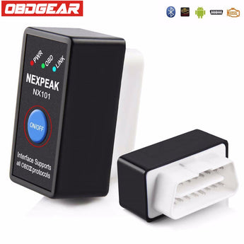 2018 New Mini OBD2 Eml327 V1.5 Bluetooth Adaptor Car Auto Diagnostic Scanner for Android/ PC Automotive Scaner Elm327 Real V1.5