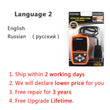 Foxwell NT201 EOBD OBDII Car Auto Automotive Scanner Check Engine Light Fault Codes Readers I/M Readiness OBD2 Diagnostic Tool