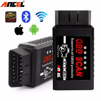 Ancel ELM327 Wifi V1.5 Automotive Scanner OBD2 EOBD Car Diagnostic Tool ELM 327 Wifi OBD 2 Scanner Auto Scanner for IOS Android