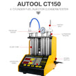 Official AUTOOL CT150 4 Cylinder Auto Ultrasonic Injector Cleaner and Tester Machine 220/110V 2 in 1