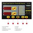 Official AUTOOL CT150 4 Cylinder Auto Ultrasonic Injector Cleaner and Tester Machine 220/110V 2 in 1
