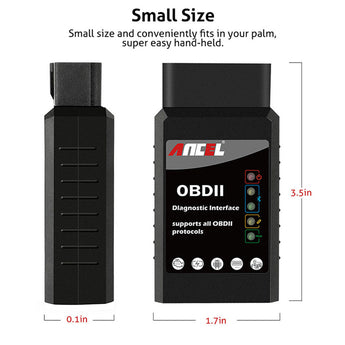 OBD2 Bluetooth Adapter ANCEL ELM 327 V1.5 Car Diagnostic OBD2 Scanner Work with Android OBD 2 ELM327 Bluetooth OBD Scanner