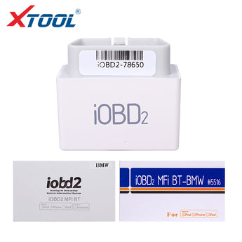 2018 Professional XTOOL iOBD2 Scanner for BMW Diagnostic Tool for iPhone/iPad with Multi-Language and Bluetooth Free Shipping