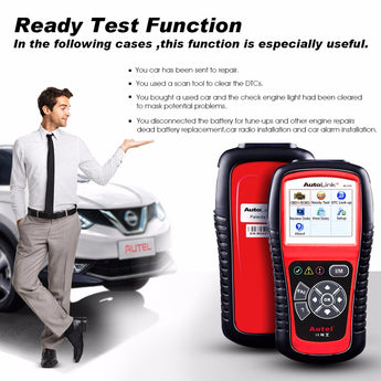 Autel AutoLink AL519 Car Scanner Code Reader Car Diagnostic Automotive Tool AL519 EOBD CAN Automotive Scanner Diagnostic-Tool